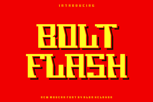 Bolt Flash Font for High-Impact Brand Campaigns