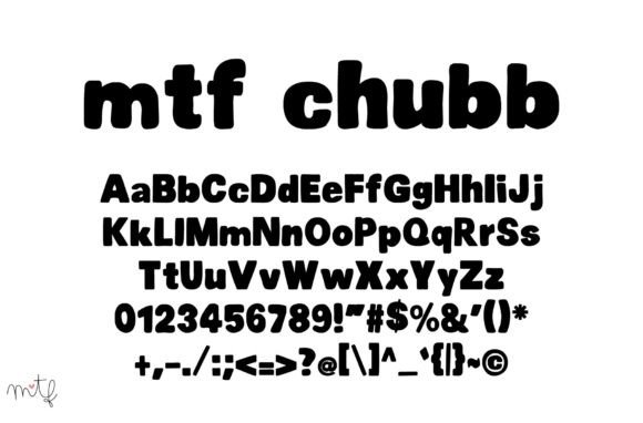 Chubb Font: A Playful Display Typeface for Editorial Design