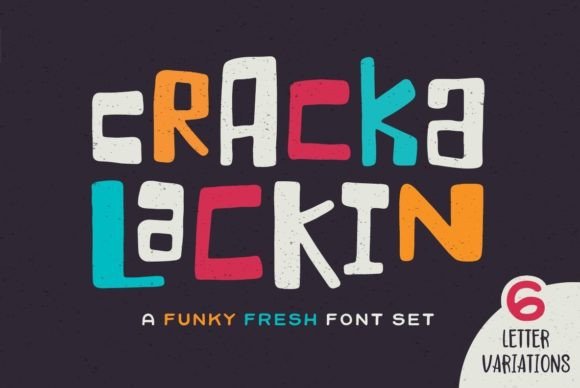Crackalackin Font: A Quirky Display Typeface for Digital Branding
