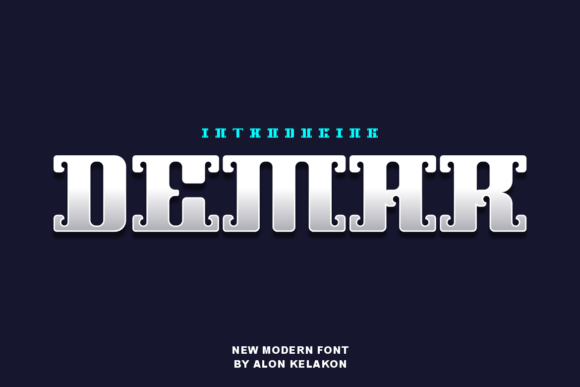 Demar Display Font Elevates Creative Projects