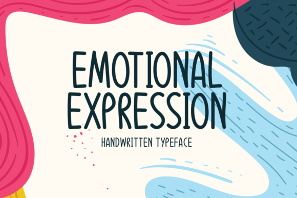 Emotional Expression Font for Editorial Design