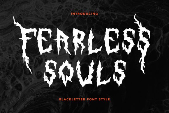 Fearless Souls Font Brings Spooky Elegance to Design Projects