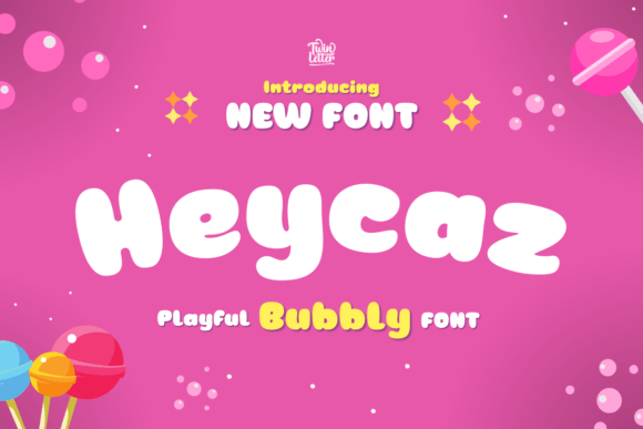 Heycaz Font: A Quirky Display Typeface for Creative Makers