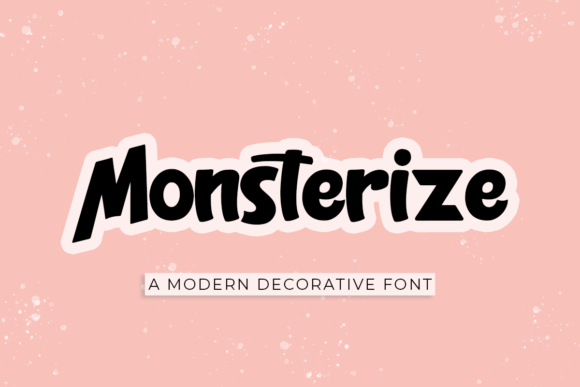 Monsterize Font for a Stronger Brand Look