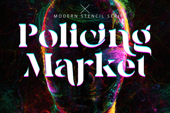 Policing Market: A Stylish Display Font for Modern Branding