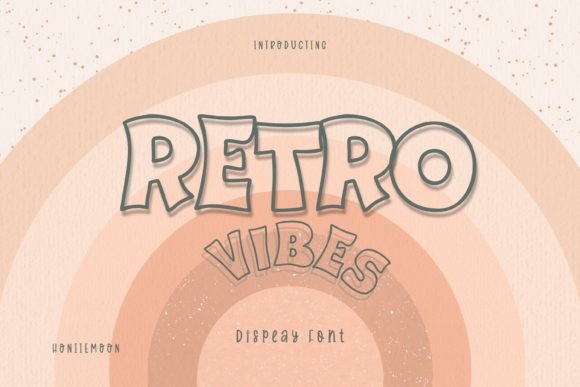 Retro Vibes Display Font for Modern Web Design