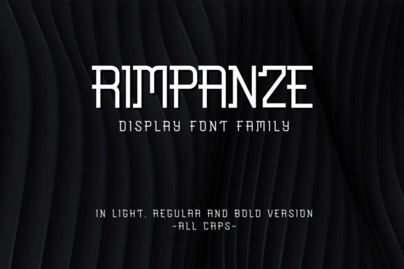 Rimpanze Font for Creative Makers and Shop Owners