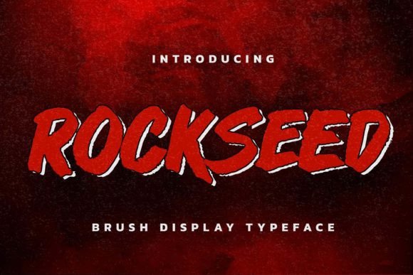 Rockseed Font: A Brush-Style Typeface for Stronger Branding