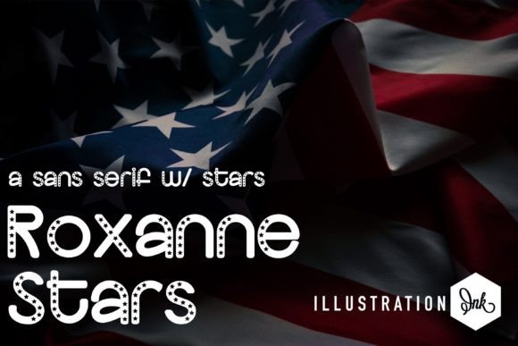 Roxanne Stars Font Adds Whimsy to Web Design Projects