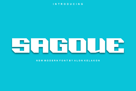 Sagove Font: A Modern Display Typeface for Small Business Branding