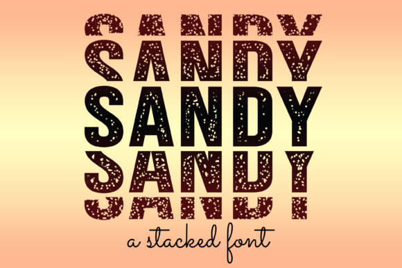 Sandy Font: A Display Typeface That Elevates Branding