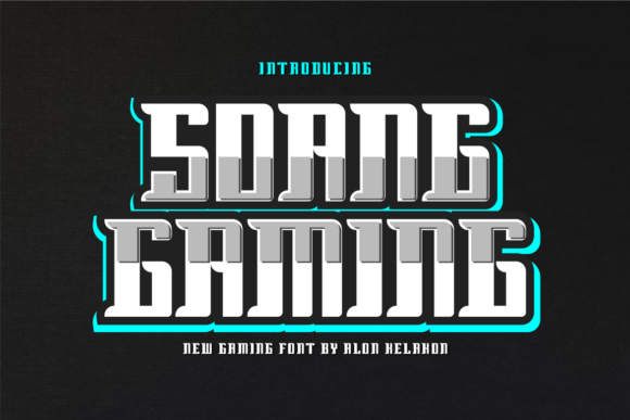 Soang Gaming Font for Modern Marketing and Brand Design