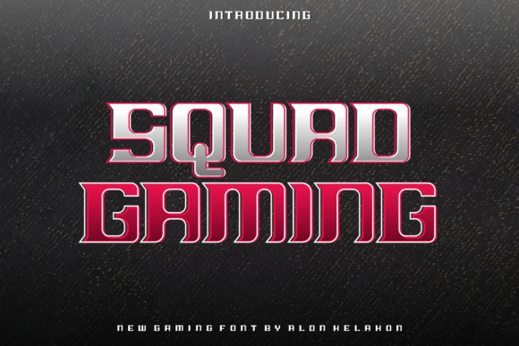Squad Gaming Font for Modern Marketing and Creative Design