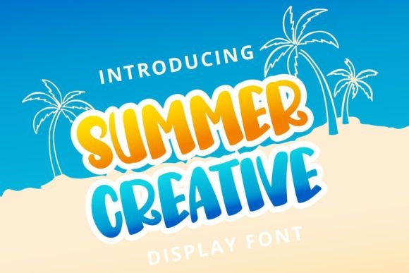 Summer Creative Font for Memorable Brand Content