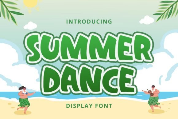 Summer Dance Font for Vibrant Editorial Design