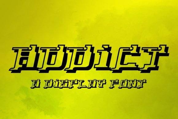 Using the Addict Font in Real Branding Projects