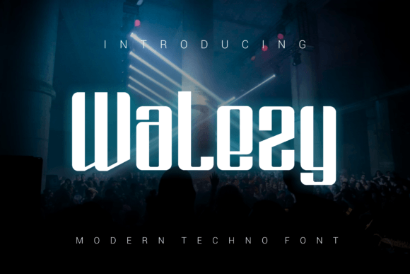 Walezy Font: A Bold Display Typeface for Creative Makers