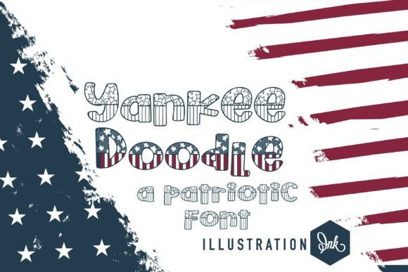 Yankee Doodle Font for Starry, Patriotic Branding